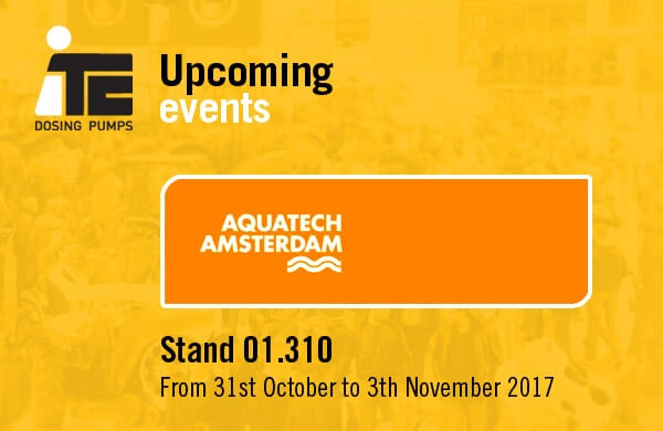 Next meeting: Aquatech Amsterdam
