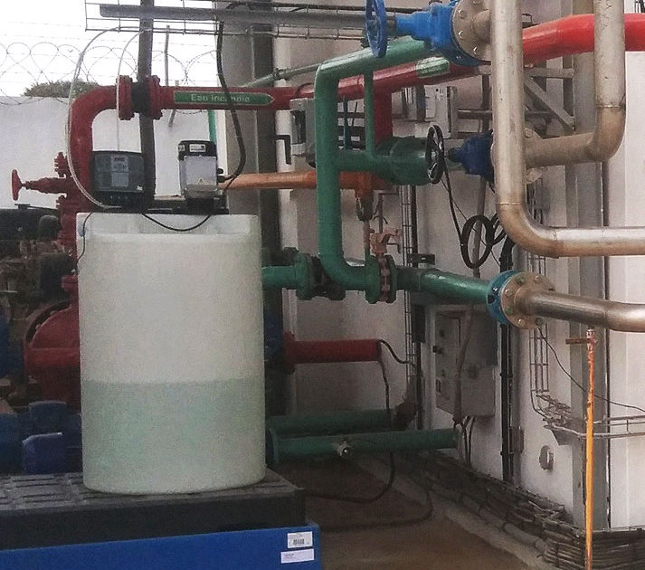 Water disinfection in Nestlé factory in Senegal